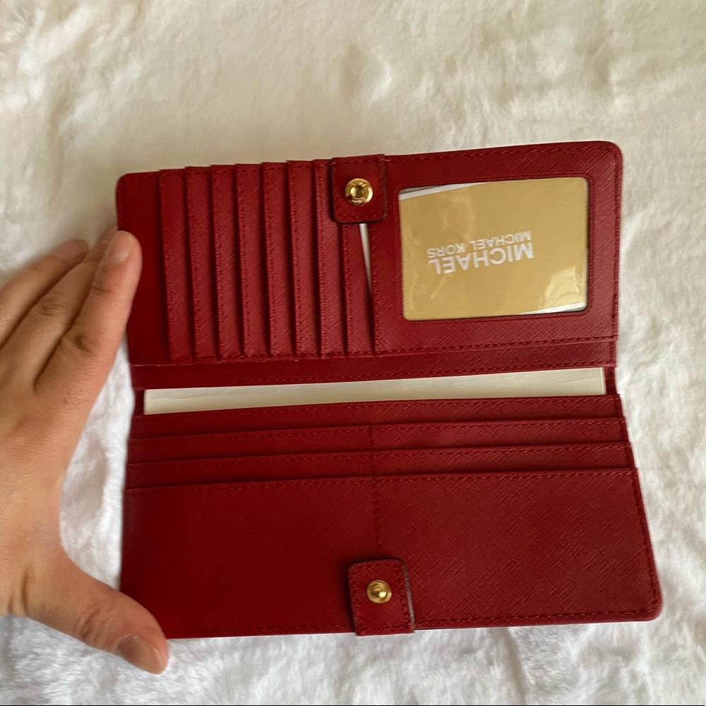 Michael Kors flat bfld wallet - Picture 2 of 7